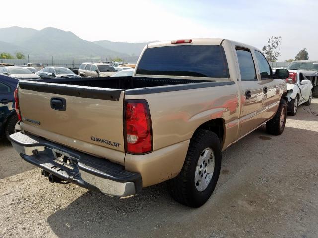 2GCEC13T351124977 - 2005 CHEVROLET SILVERADO C1500  photo 4