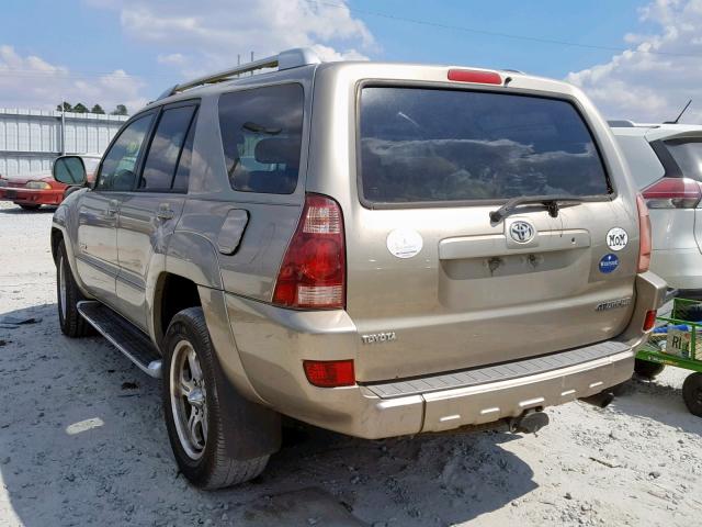 JTEZT17R938002193 - 2003 TOYOTA 4RUNNER LI BEIGE photo 3