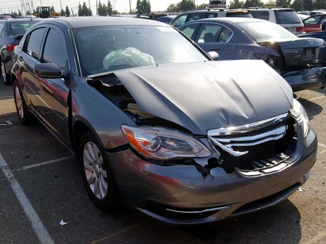 1C3CCBBB3CN210392 - 2012 CHRYSLER 200 TOURIN GRAY photo 1