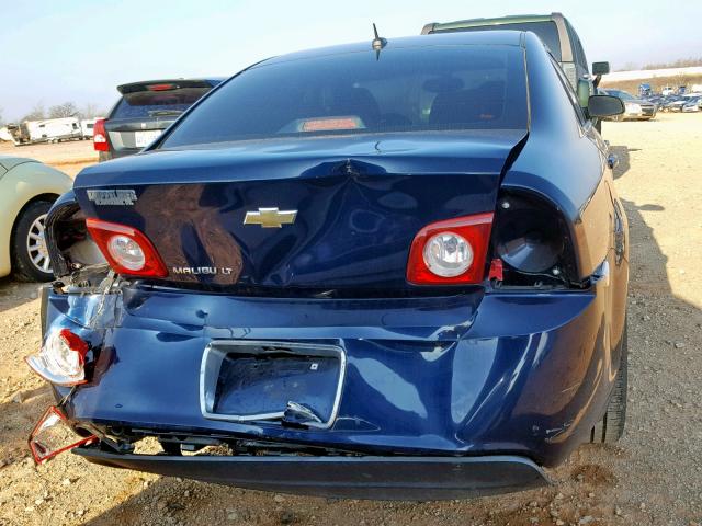 1G1ZC5EB2AF208037 - 2010 CHEVROLET MALIBU 1LT 蓝色 照片 9