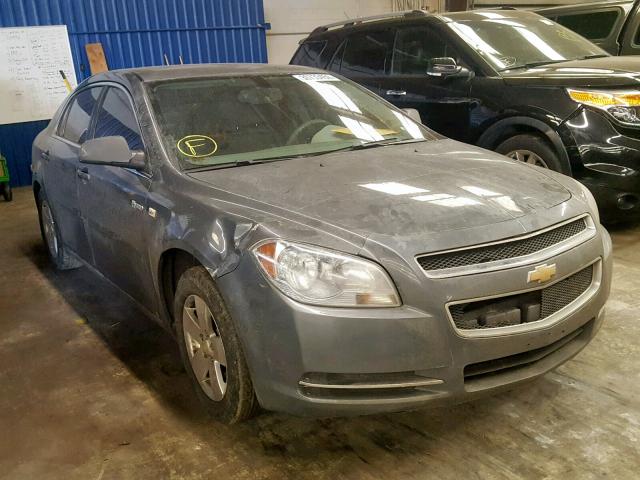 1G1ZF57548F270323 - 2008 CHEVROLET MALIBU HYB GRAY photo 1