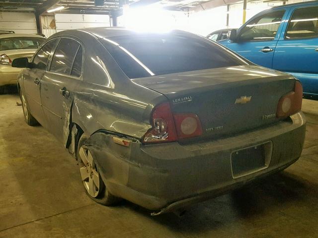 1G1ZF57548F270323 - 2008 CHEVROLET MALIBU HYB GRAY photo 3