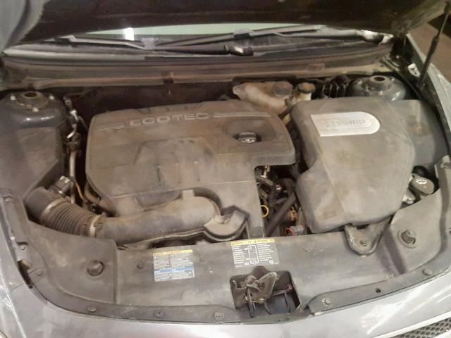 1G1ZF57548F270323 - 2008 CHEVROLET MALIBU HYB GRAY photo 7