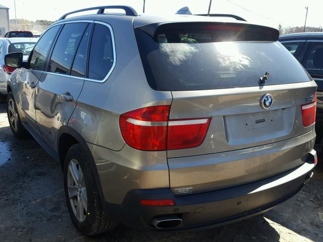 5UXFE83539L168971 - 2009 BMW X5 XDRIVE4 GRAY photo 3