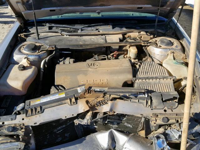 1G4CW52K9SH659671 - 1995 BUICK PARK AVENU GRAY photo 7