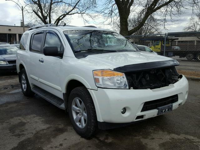 5N1AA0NC1EN604859 - 2014 NISSAN ARMADA SV WHITE photo 1