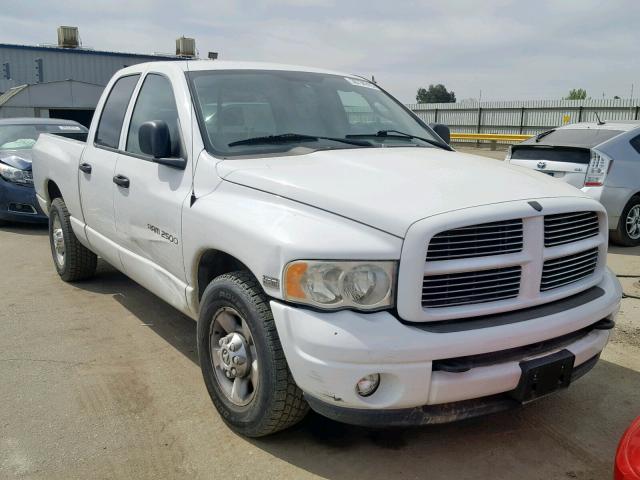 3D7KA28D93G753332 - 2003 DODGE RAM 2500 S WHITE photo 1