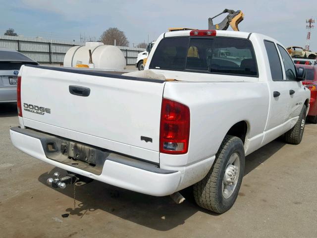 3D7KA28D93G753332 - 2003 DODGE RAM 2500 S WHITE photo 4