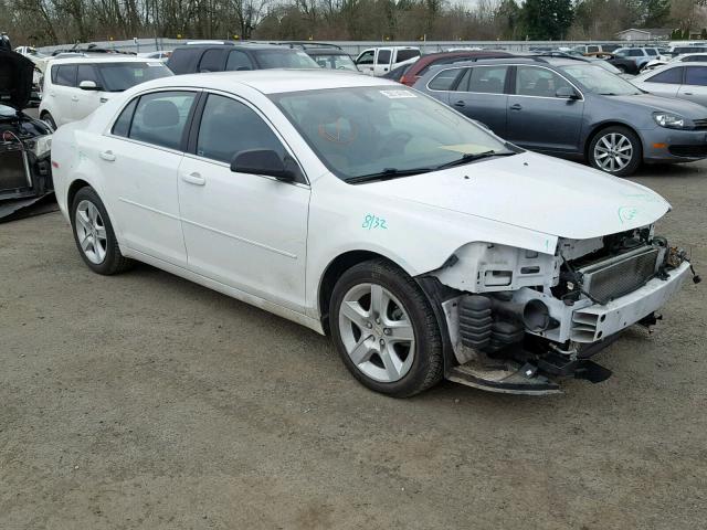 1G1ZB5E08CF249096 - 2012 CHEVROLET MALIBU LS WHITE photo 1