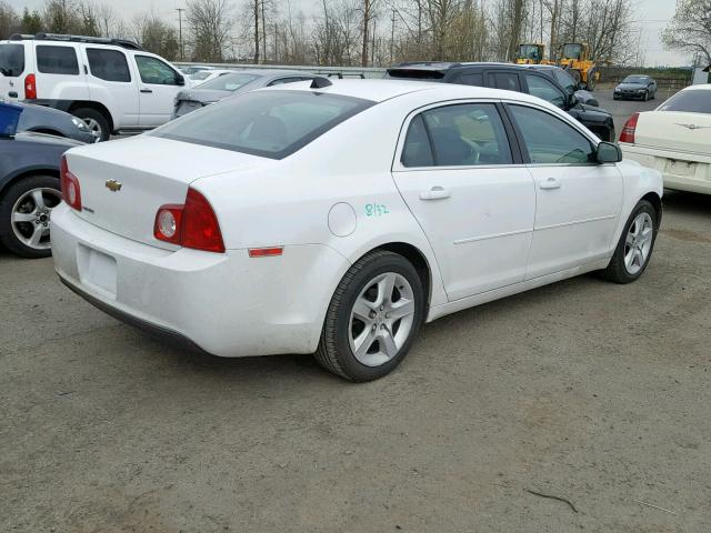 1G1ZB5E08CF249096 - 2012 CHEVROLET MALIBU LS WHITE photo 4