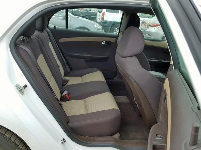 1G1ZB5E08CF249096 - 2012 CHEVROLET MALIBU LS WHITE photo 6