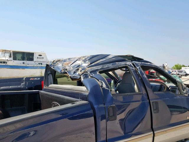 1FTSW31P93ED50979 - 2003 FORD F350 SRW S BLUE photo 9