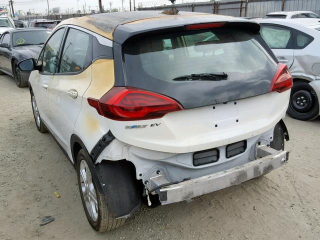 1G1FW6S06H4179571 - 2017 CHEVROLET BOLT EV LT WHITE photo 3