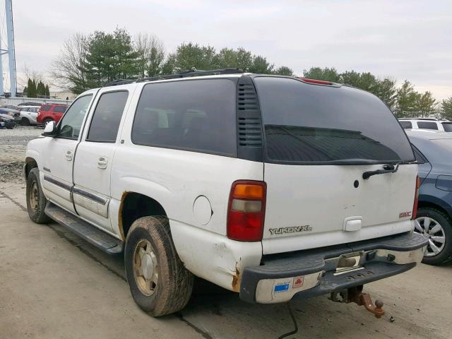 3GKFK16ZX3G127360 - 2003 GMC YUKON XL K WHITE photo 3