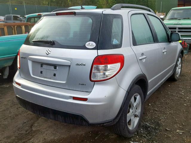 JS2YB5A36C6304489 - 2012 SUZUKI SX4 SILVER photo 4