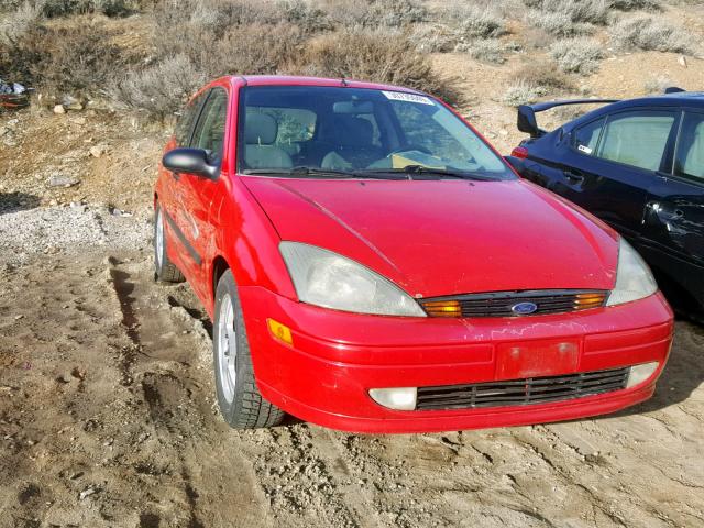 3FAFP31303R104644 - 2003 FORD FOCUS ZX3 RED photo 1