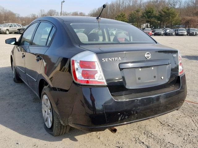 3N1AB61E99L670144 - 2009 NISSAN SENTRA 2.0 BLACK photo 3