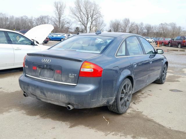 WAUCD64B74N084145 - 2004 AUDI A6 S-LINE GRAY photo 4