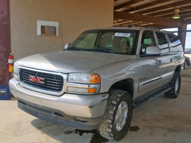 3GKFK16Z76G228456 - 2006 GMC YUKON XL K TAN photo 2