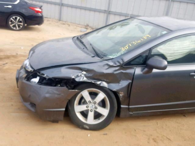 2HGFA1F62AH507179 - 2010 HONDA CIVIC LX-S Boz foto 9