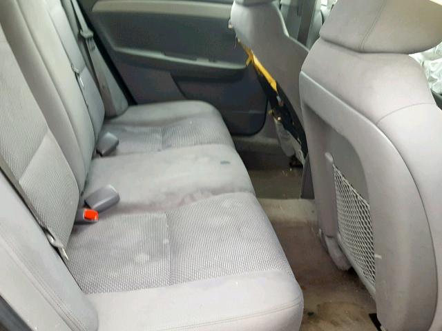 1G1ZB5EB6AF292379 - 2010 CHEVROLET MALIBU LS BLACK photo 6