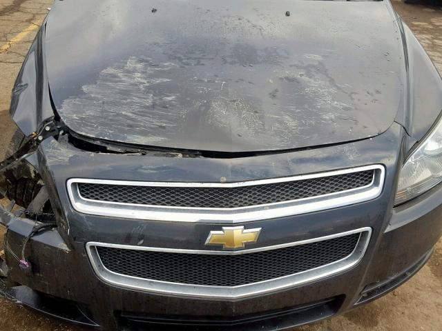 1G1ZB5EB6AF292379 - 2010 CHEVROLET MALIBU LS BLACK photo 7