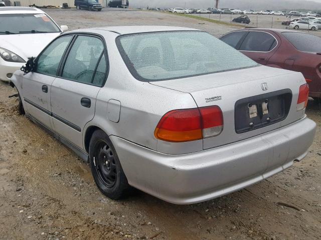 1HGEJ662XTL037611 - 1996 HONDA CIVIC DX SILVER photo 3