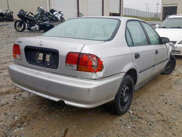 1HGEJ662XTL037611 - 1996 HONDA CIVIC DX SILVER photo 4