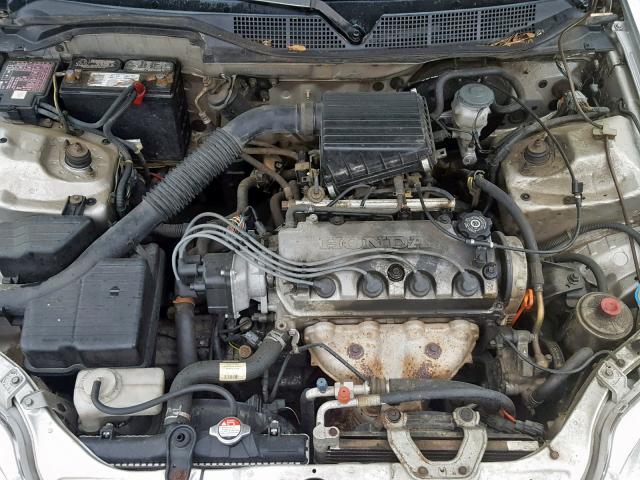 1HGEJ662XTL037611 - 1996 HONDA CIVIC DX SILVER photo 7