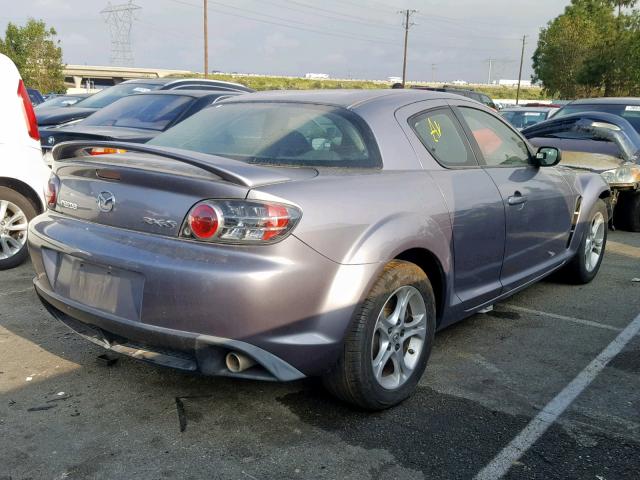 JM1FE17N850153865 - 2005 MAZDA RX8 GRAY photo 3