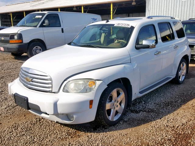 3GNCA53P58S681512 - 2008 CHEVROLET HHR LT WHITE photo 2