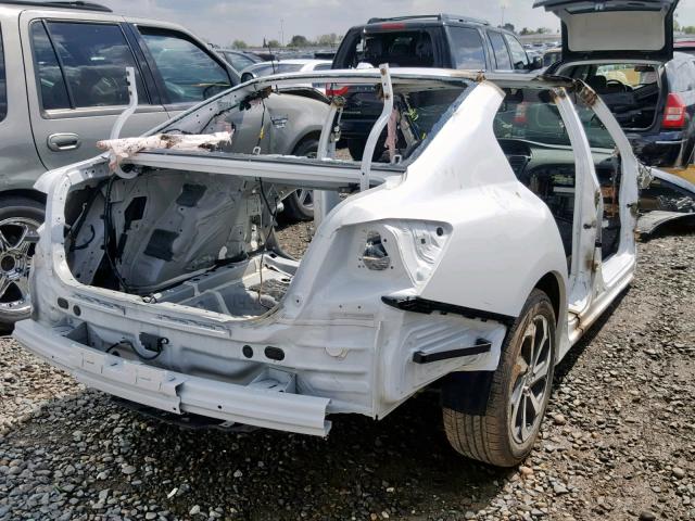 1HGCR2F95HA202831 - 2017 HONDA ACCORD EXL WHITE photo 4