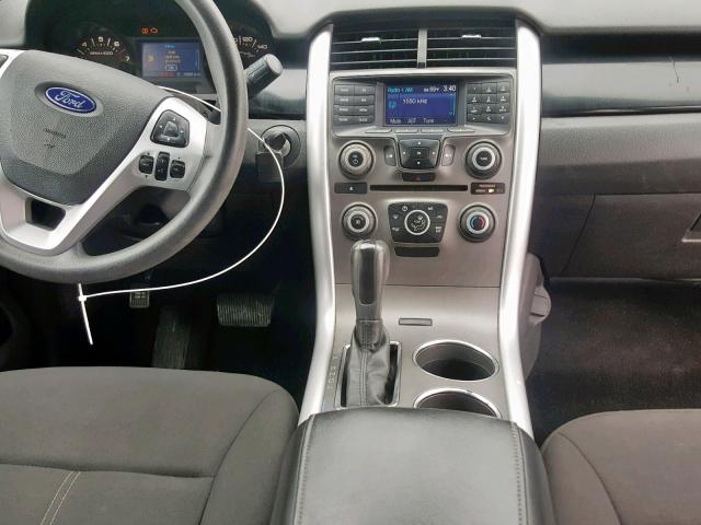 2FMDK3G98CBA83600 - 2012 FORD EDGE SE BLUE photo 9