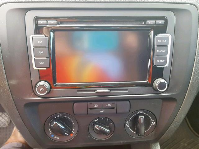 3VW1K7AJ1FM294249 - 2015 VOLKSWAGEN JETTA BASE WHITE photo 9