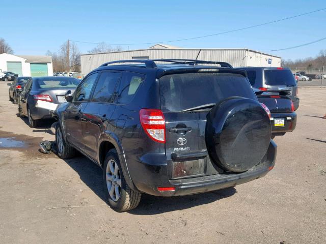 2T3DF4DV5BW160631 - 2011 TOYOTA RAV4 LIMIT BLACK photo 3