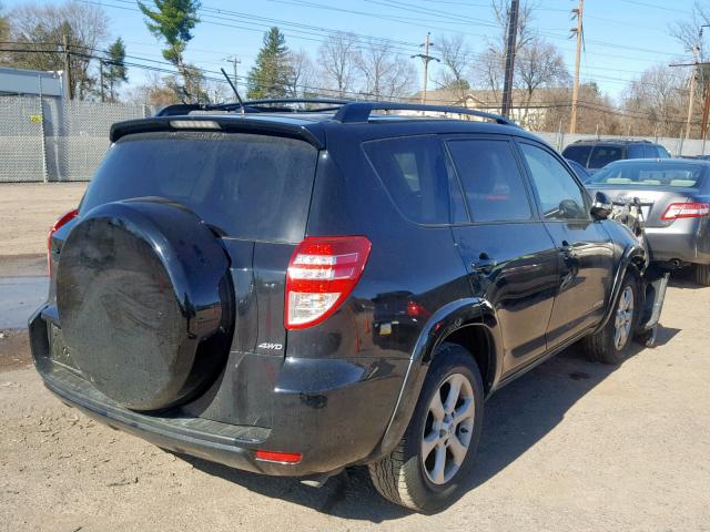 2T3DF4DV5BW160631 - 2011 TOYOTA RAV4 LIMIT BLACK photo 4