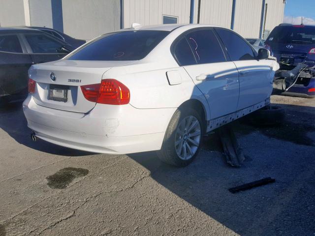 WBAPH5C51BA447989 - 2011 BMW 328 I SULE WHITE photo 4