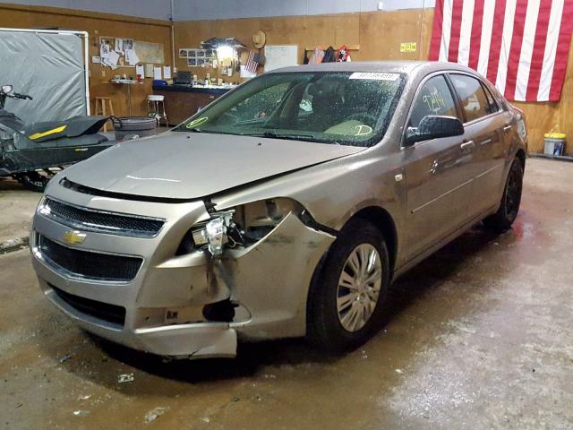 1G1ZG57B98F287234 - 2008 CHEVROLET MALIBU LS TAN photo 2