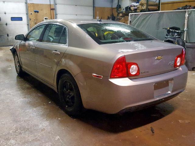 1G1ZG57B98F287234 - 2008 CHEVROLET MALIBU LS TAN photo 3