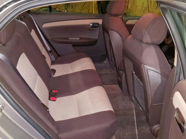 1G1ZG57B98F287234 - 2008 CHEVROLET MALIBU LS TAN photo 6