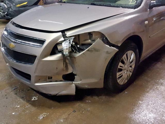 1G1ZG57B98F287234 - 2008 CHEVROLET MALIBU LS TAN photo 9