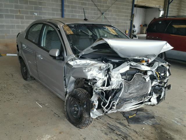 KL1TD5DE3BB190542 - 2011 CHEVROLET AVEO LS SILVER photo 1