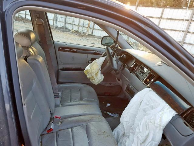 1LNHM82W7YY865161 - 2000 LINCOLN TOWN CAR S BLUE photo 5