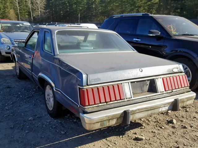 1FABP22B9BK113893 - 1981 FORD FAIRMONT F BLUE photo 3