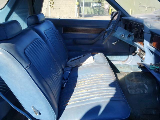 1FABP22B9BK113893 - 1981 FORD FAIRMONT F BLUE photo 5