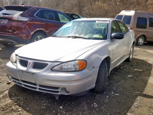 1G2NF52E94C251618 - 2004 PONTIAC GRAND AM S SILVER photo 2