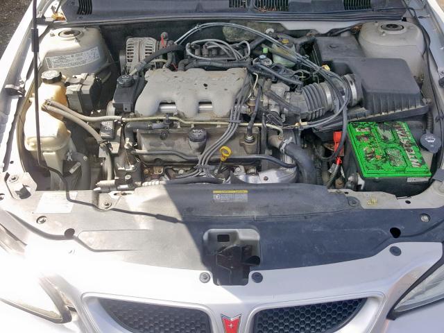 1G2NF52E94C251618 - 2004 PONTIAC GRAND AM S SILVER photo 7