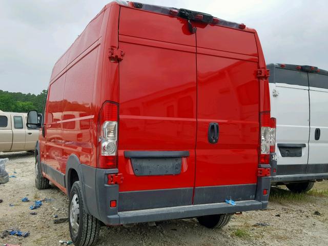 3C6TRVCG7GE127135 - 2016 RAM PROMASTER 红色 照片 3