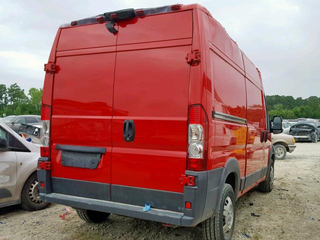 3C6TRVCG7GE127135 - 2016 RAM PROMASTER 红色 照片 4