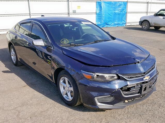1G1ZB5ST9HF129412 - 2017 CHEVROLET MALIBU LS BLUE photo 1